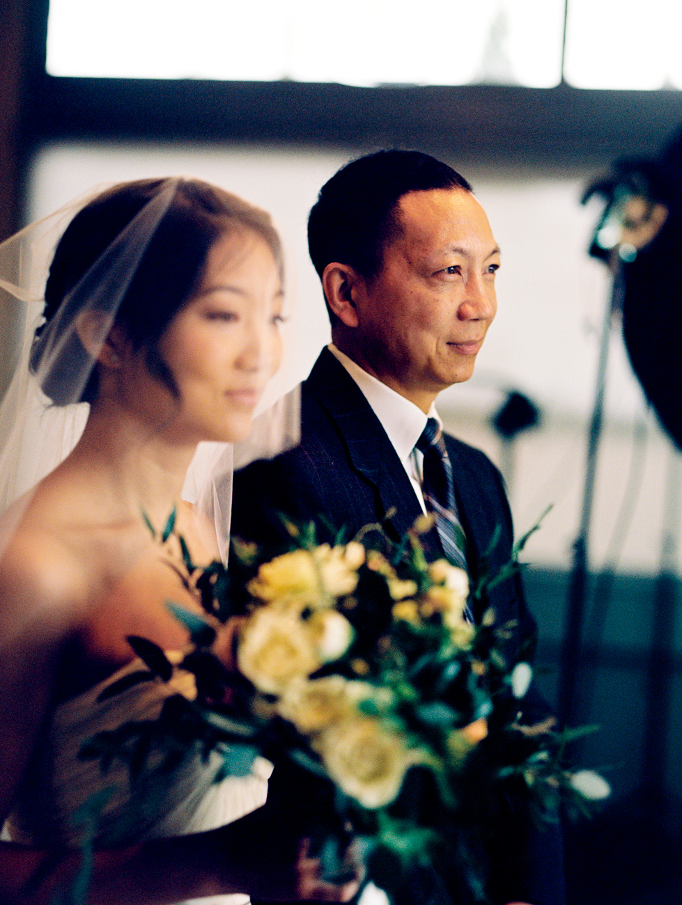 bride and father at california wedding photography