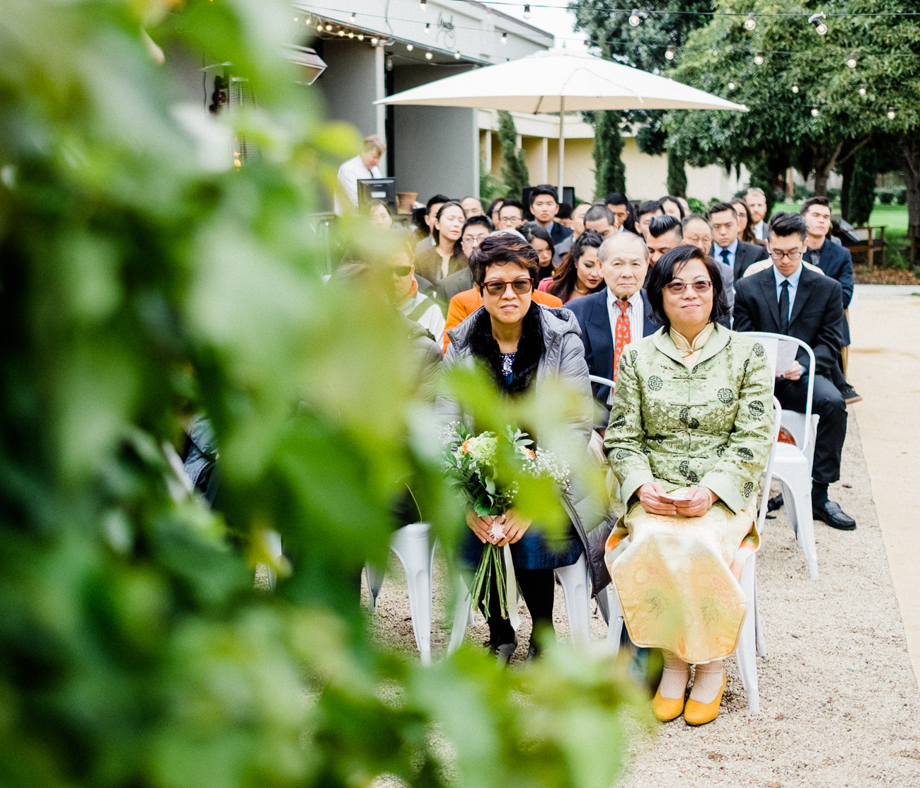 ceremony at aracely cafe