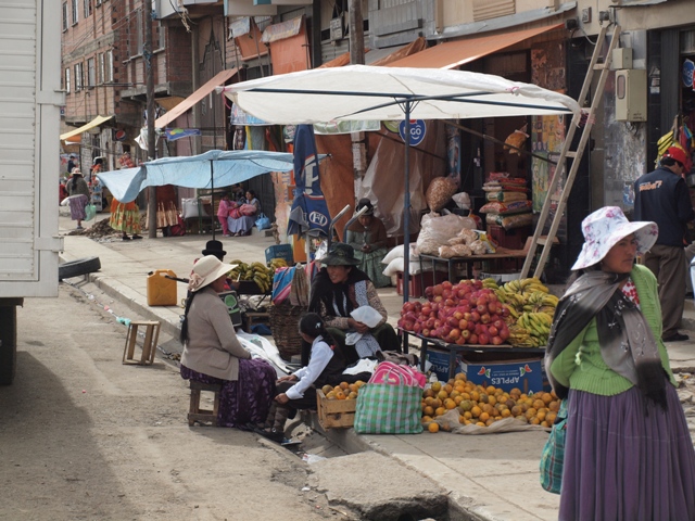 Street scene from La Paz