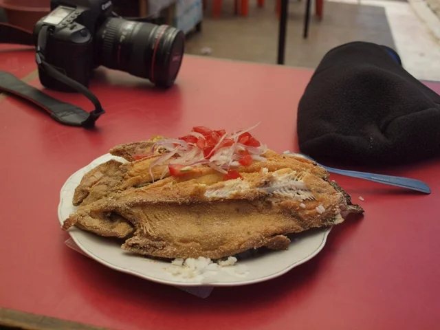 Lake Titicaca trout....perhaps the best I've ever had!