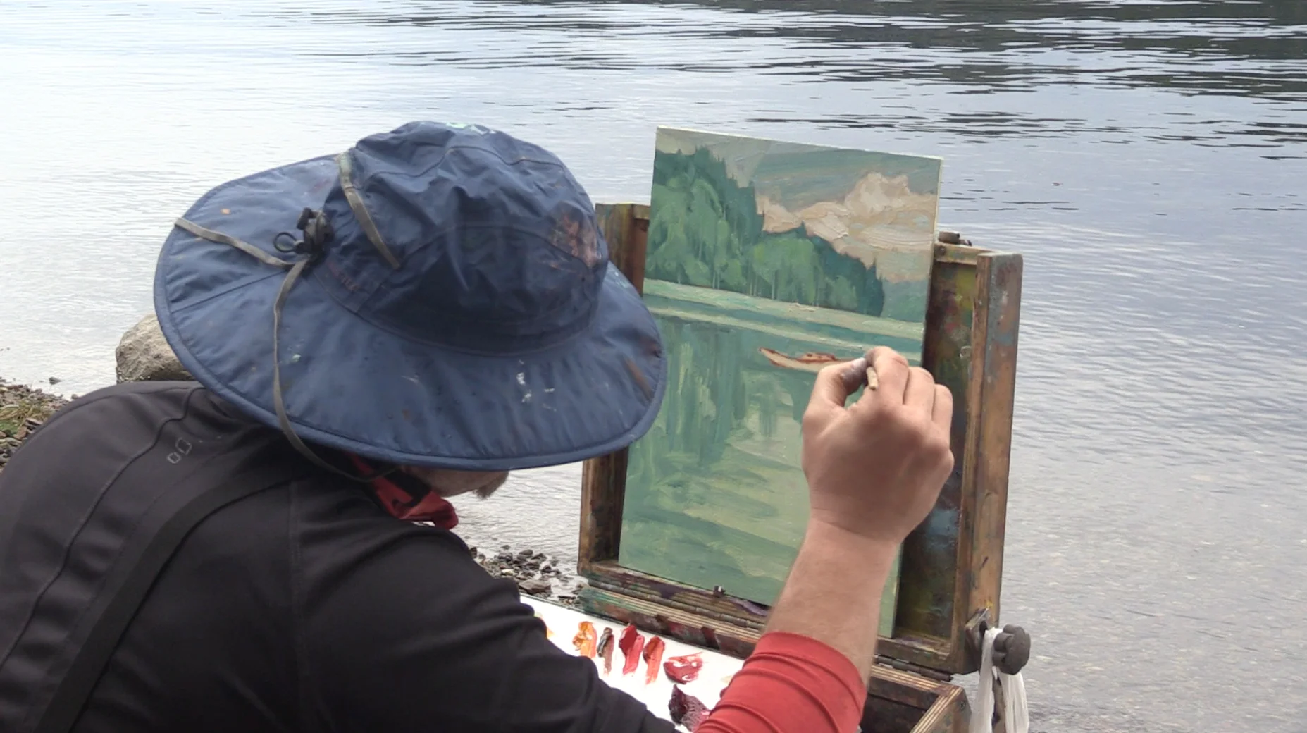 Painting from the B&B