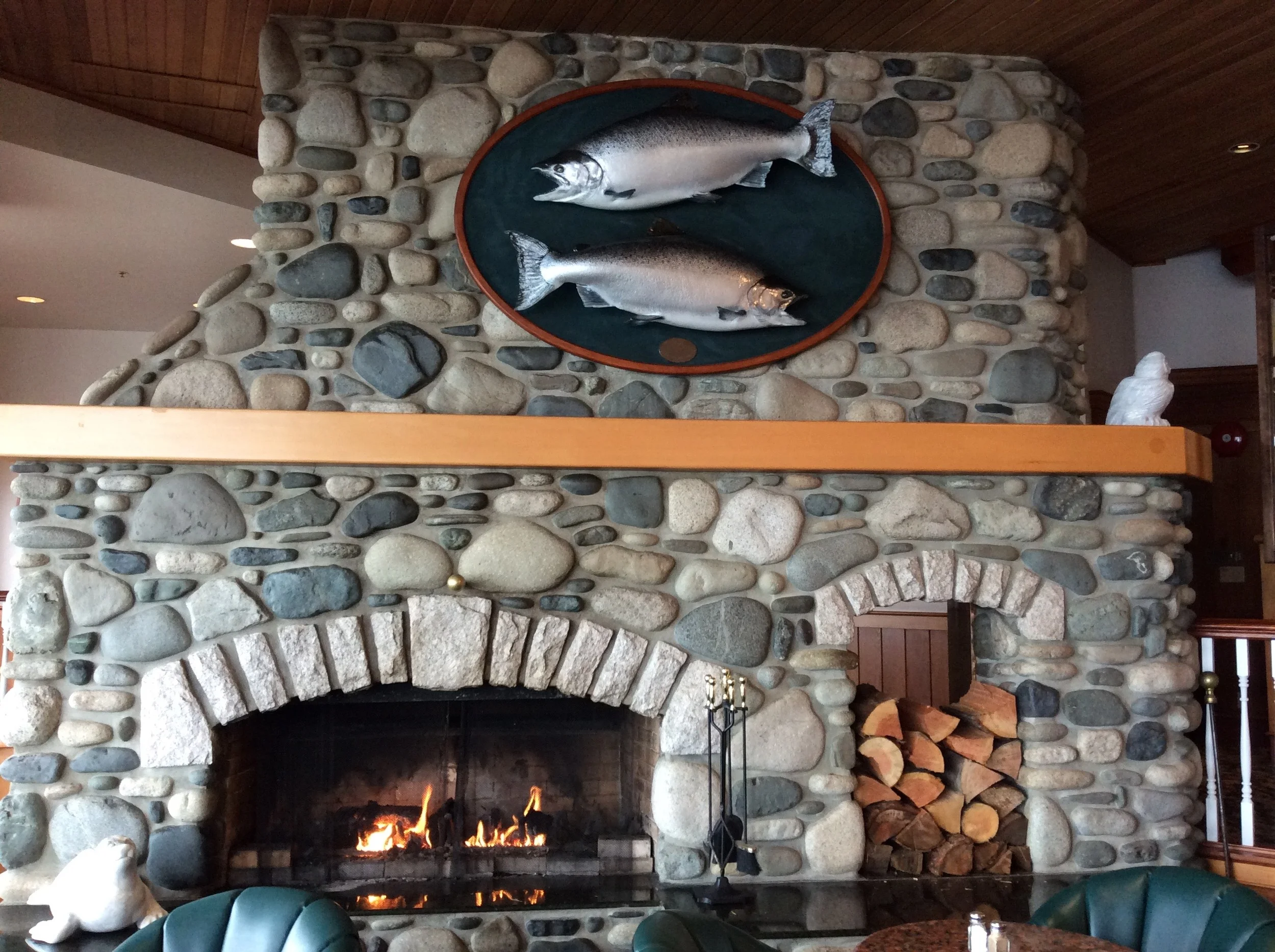 Reception Hall Fireplace