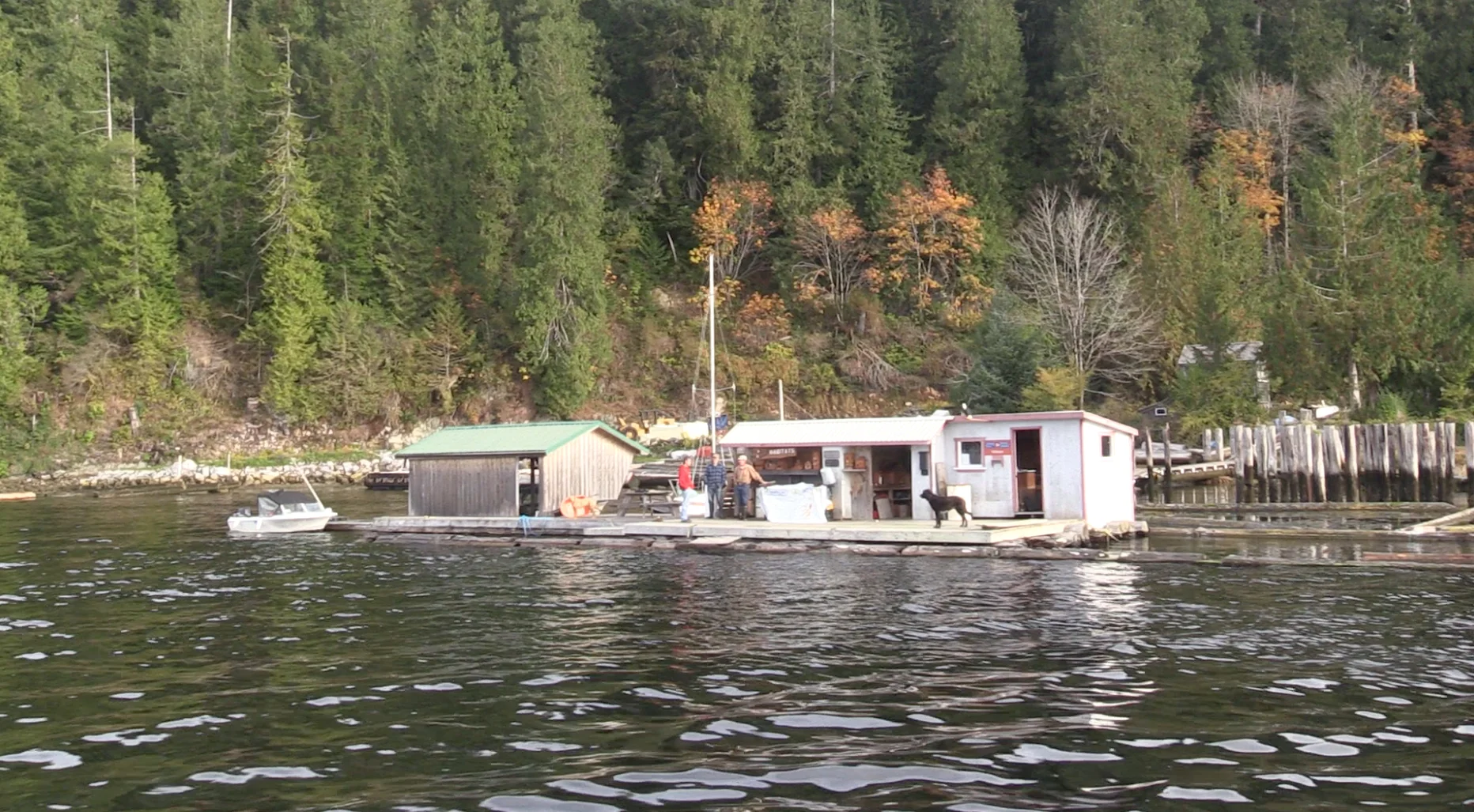 Perhaps the last floating post office in Canada