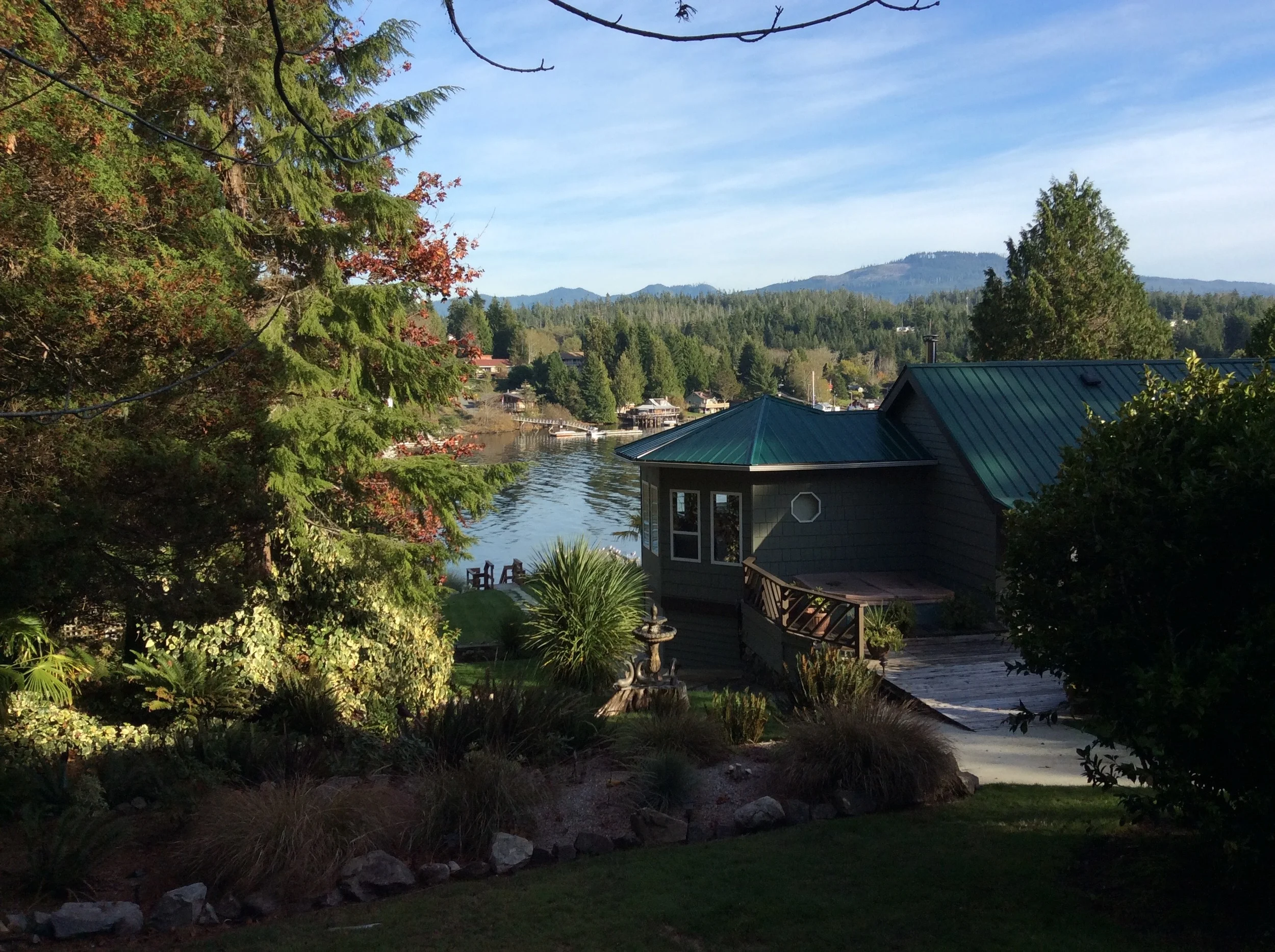 View from the cabin