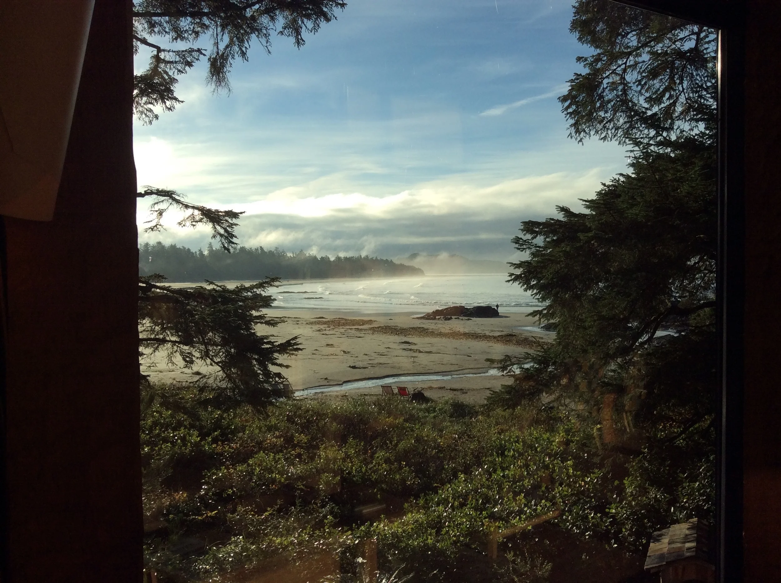 View from the deck