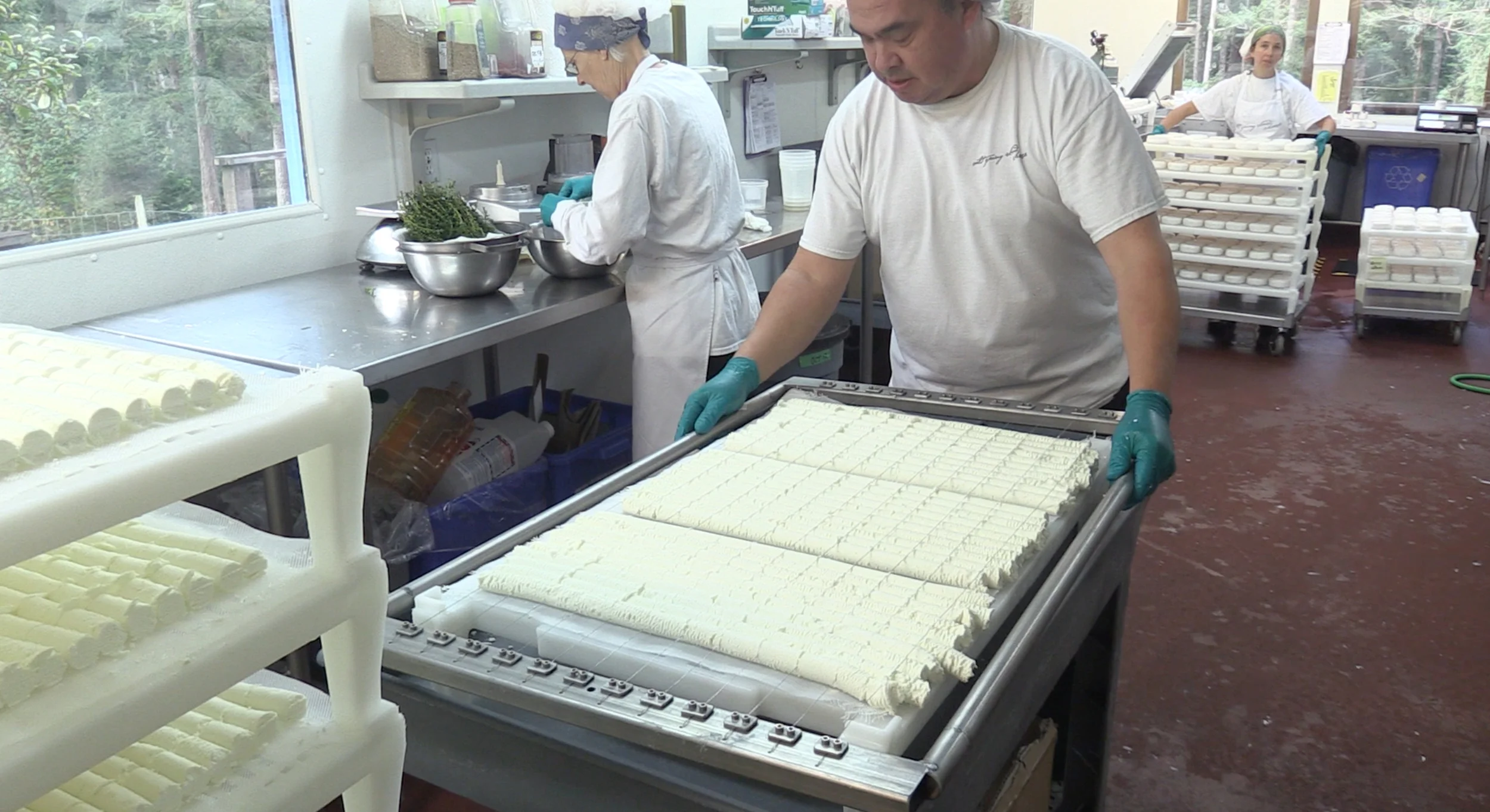 Cutting the cheese ( I know...)