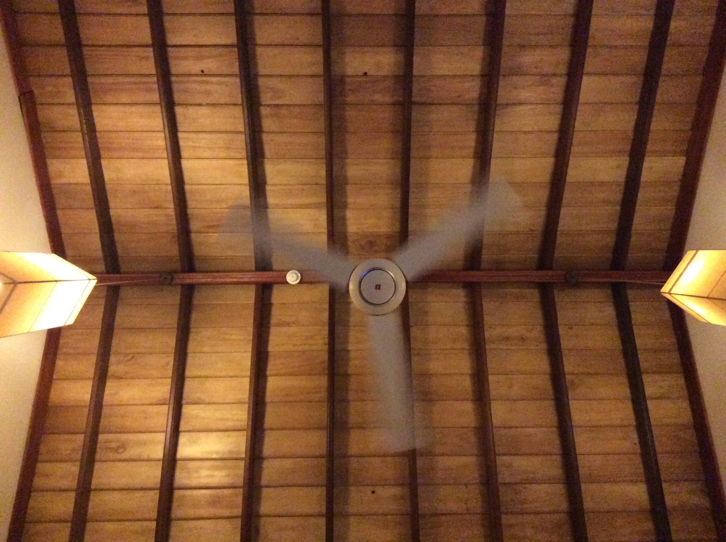 View from the bed