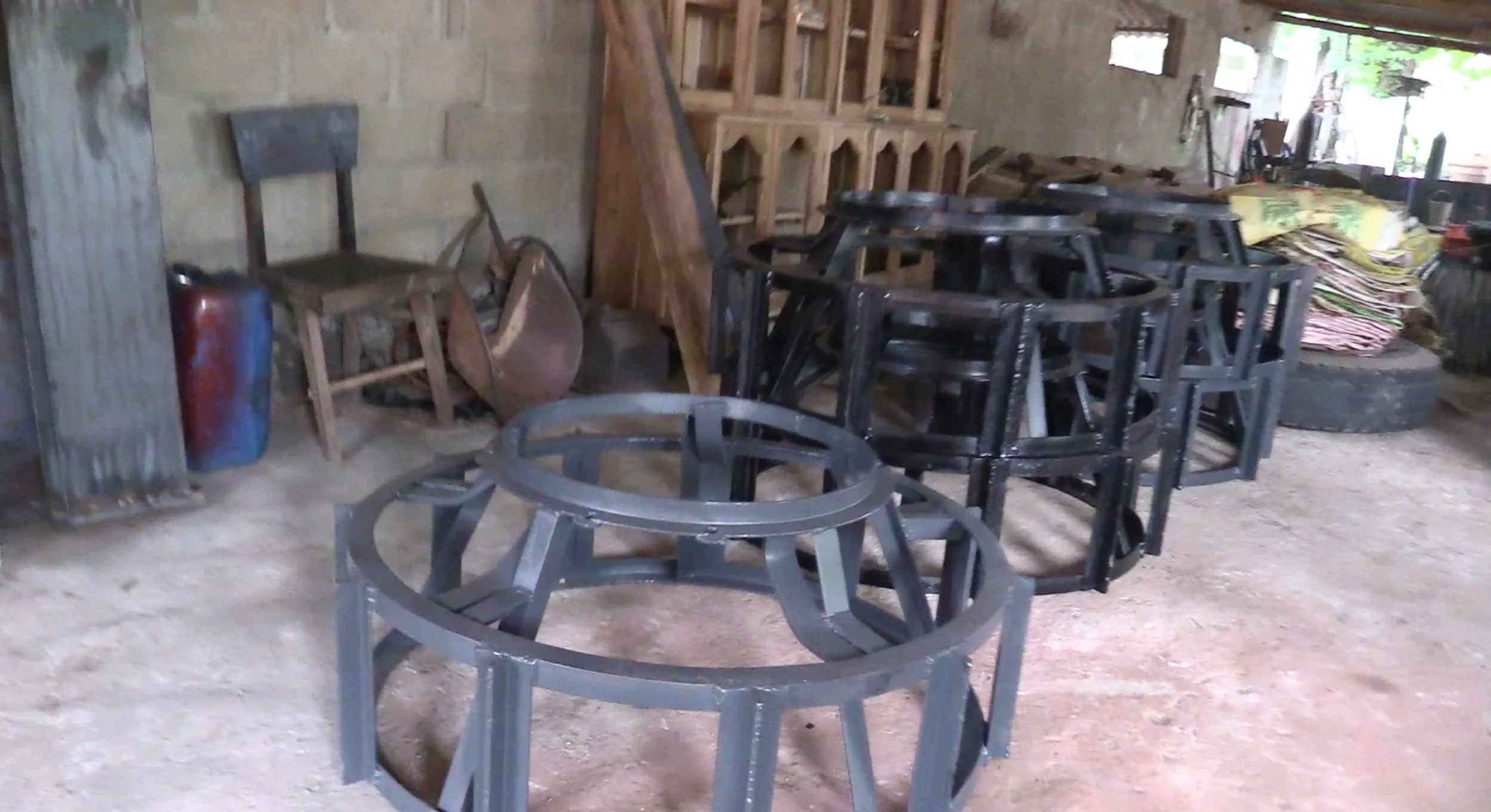 Tractor wheels for the rice paddies