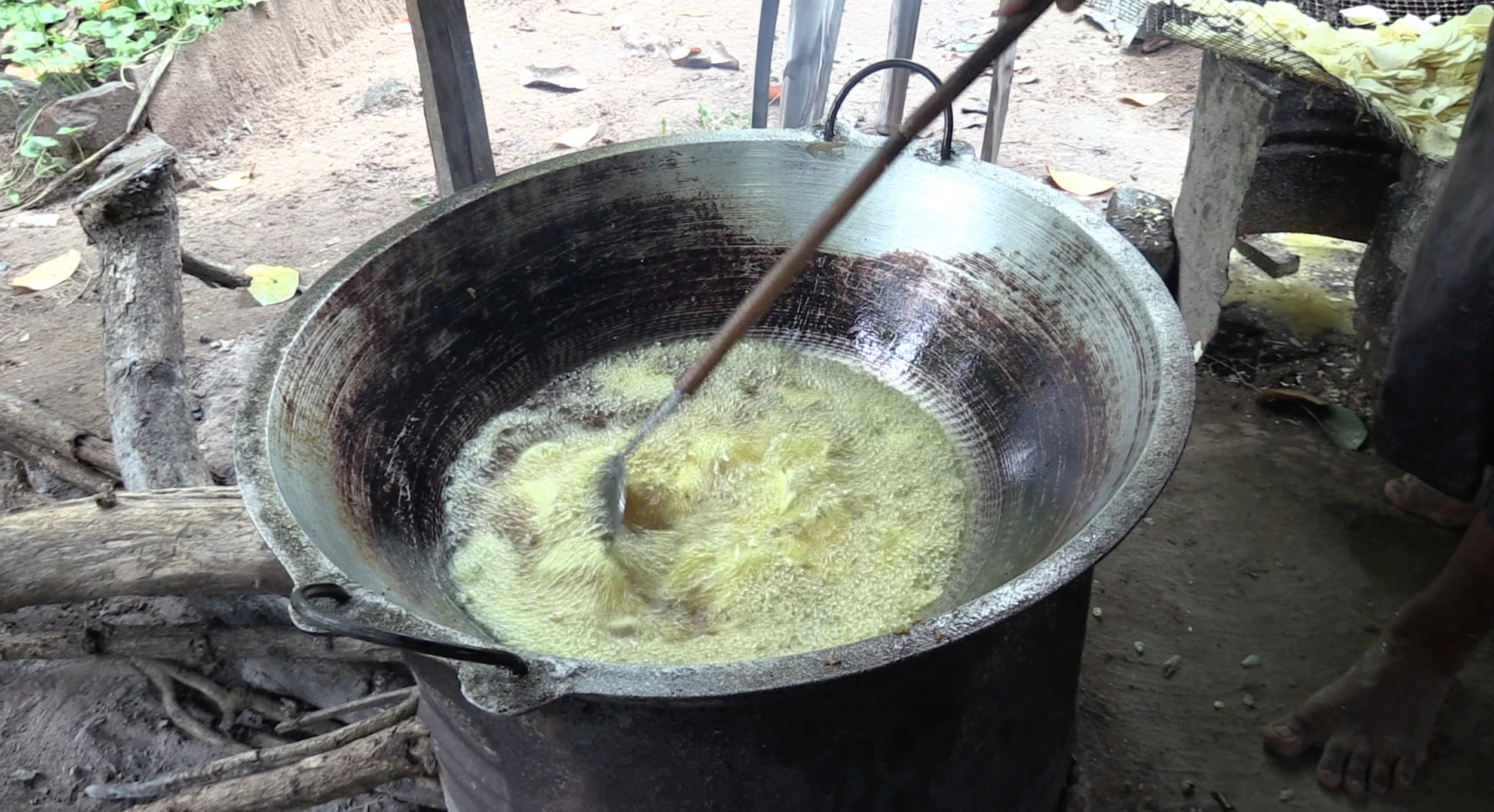 Deep frying