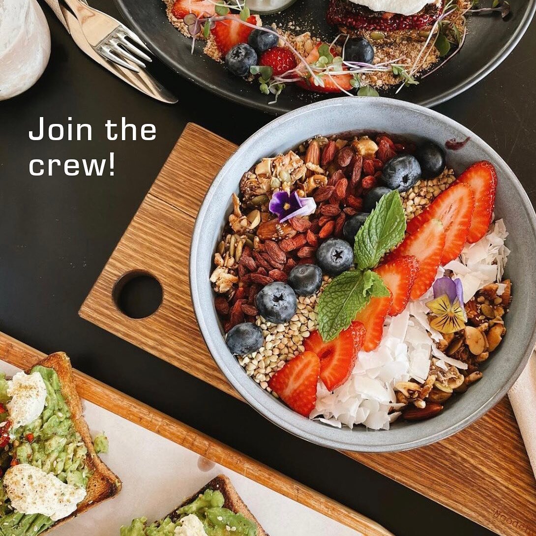 Join our store crew! 🥳 
If you love creating delicious and nutritious food or value building relationships with amazing loyal customers, we would love to hear from you! Drop us a line for more info and be sure to tell us a bit about you and what you