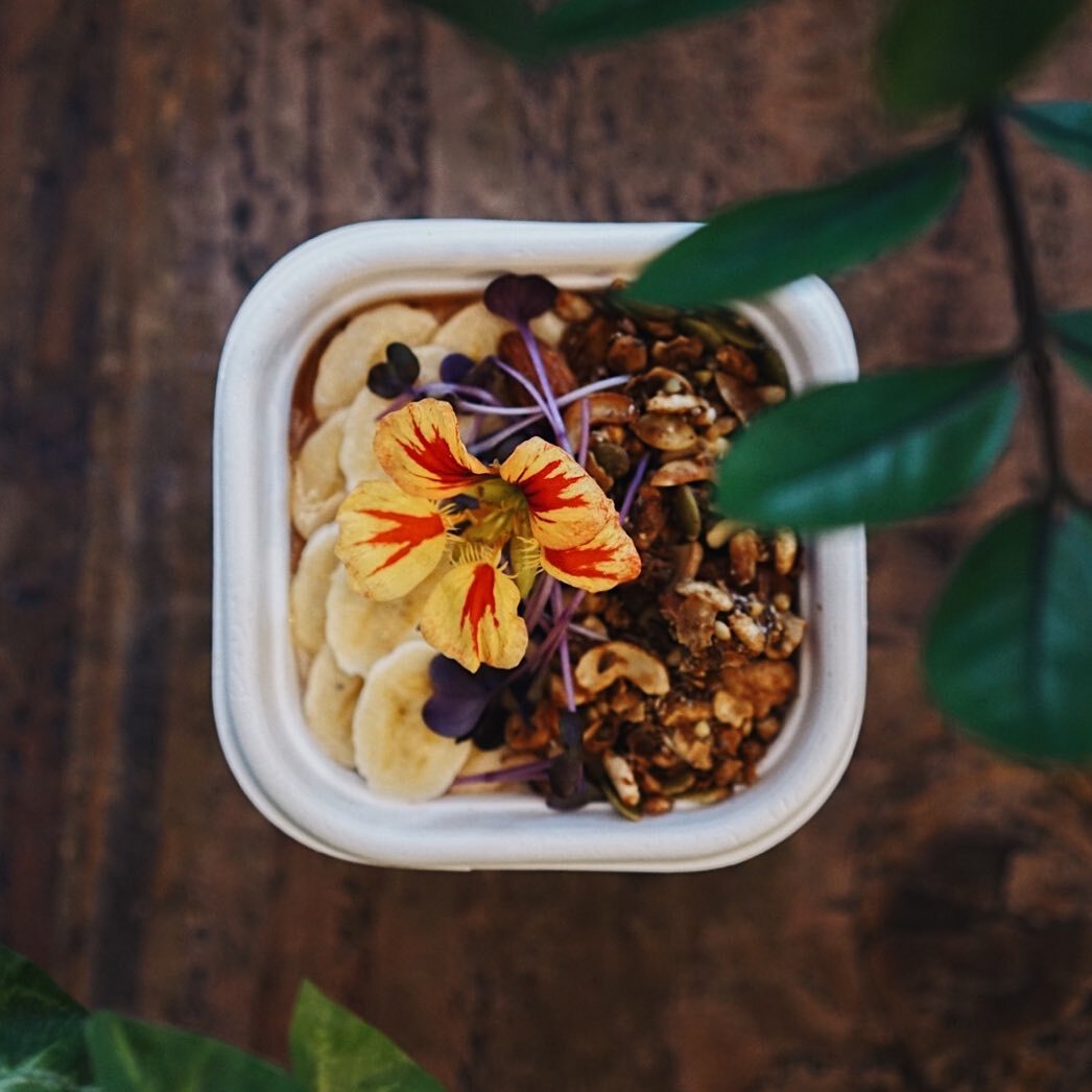 It&rsquo;s back 🙌 The best thing about cold weather is porridge! Our house made almond mylk variety is a store favourite. Served 2 ways so you can have one for breaky and one for lunch 😋