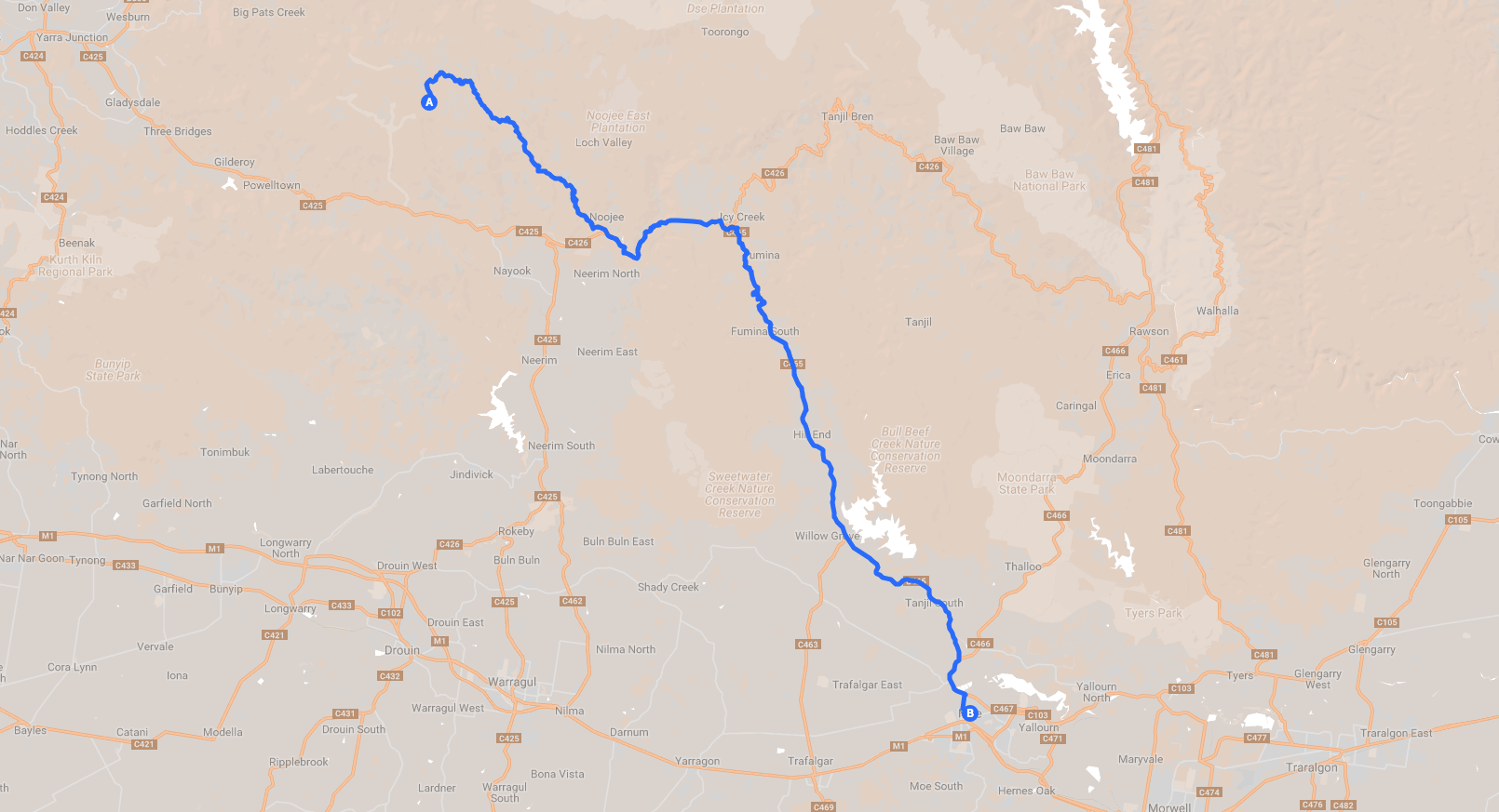 Stage 2: from the great forests to coal country.