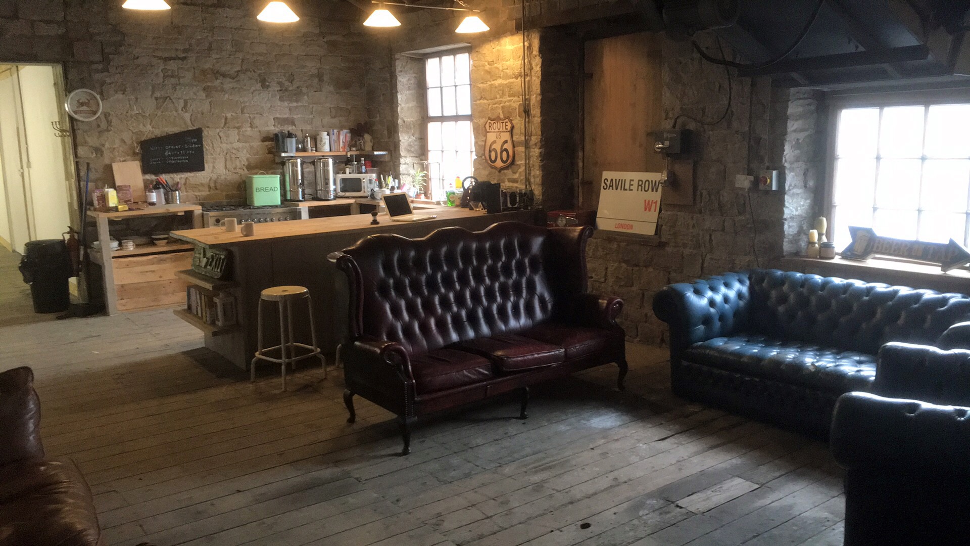 The Kitchen where Jamie Oliver filmed the Naked Chef - True Story... sort of... well it could've been....