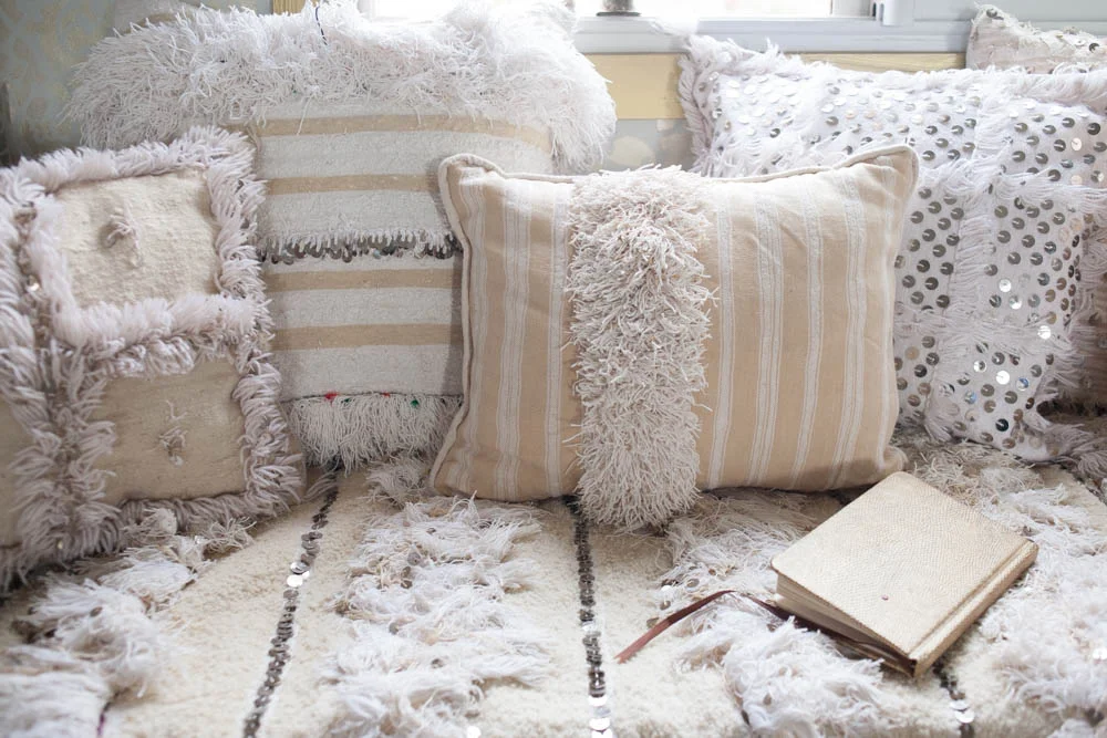 Marrakech, Morocco: and a Moroccan design tale of winter whites and silvers