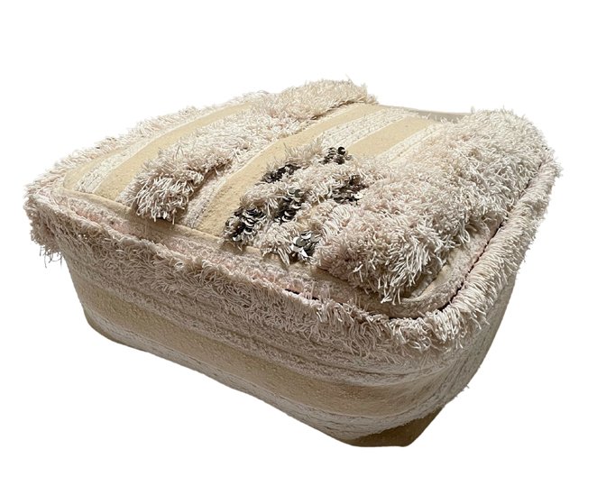 Wedding Blanket Pouf 6334