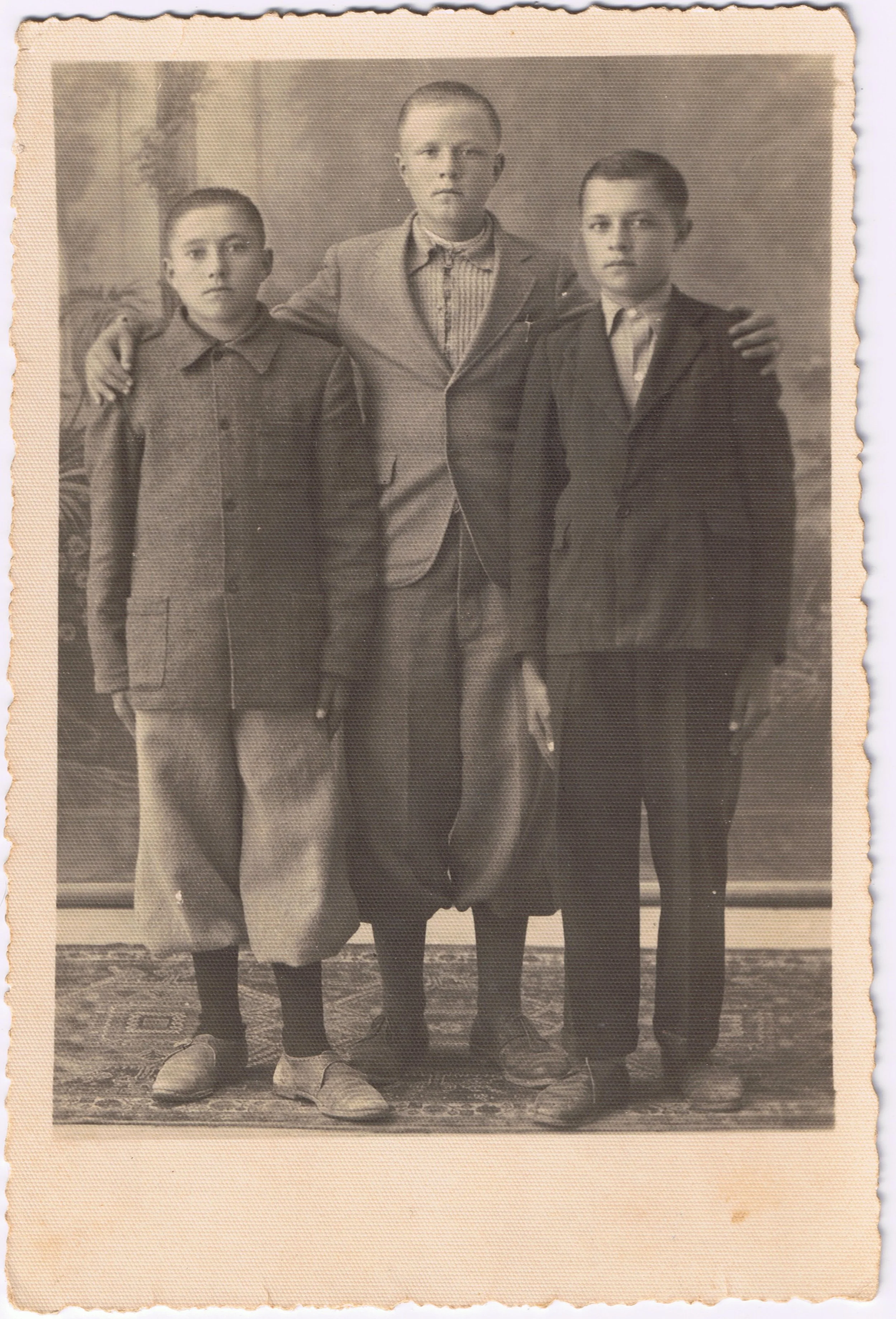 My grandfather on the right. 1942