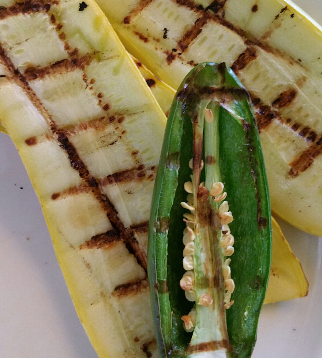 Summer Squash and Jalapeno