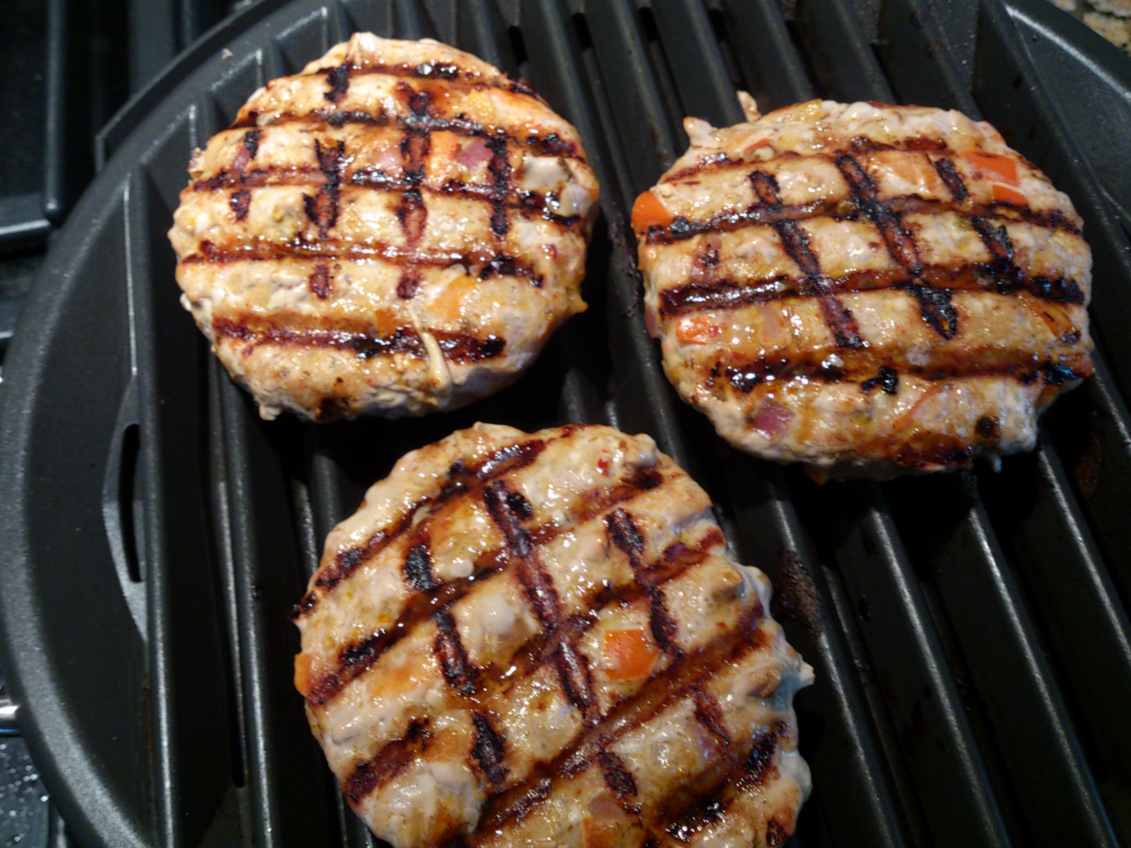 Spicy Pork Burgers