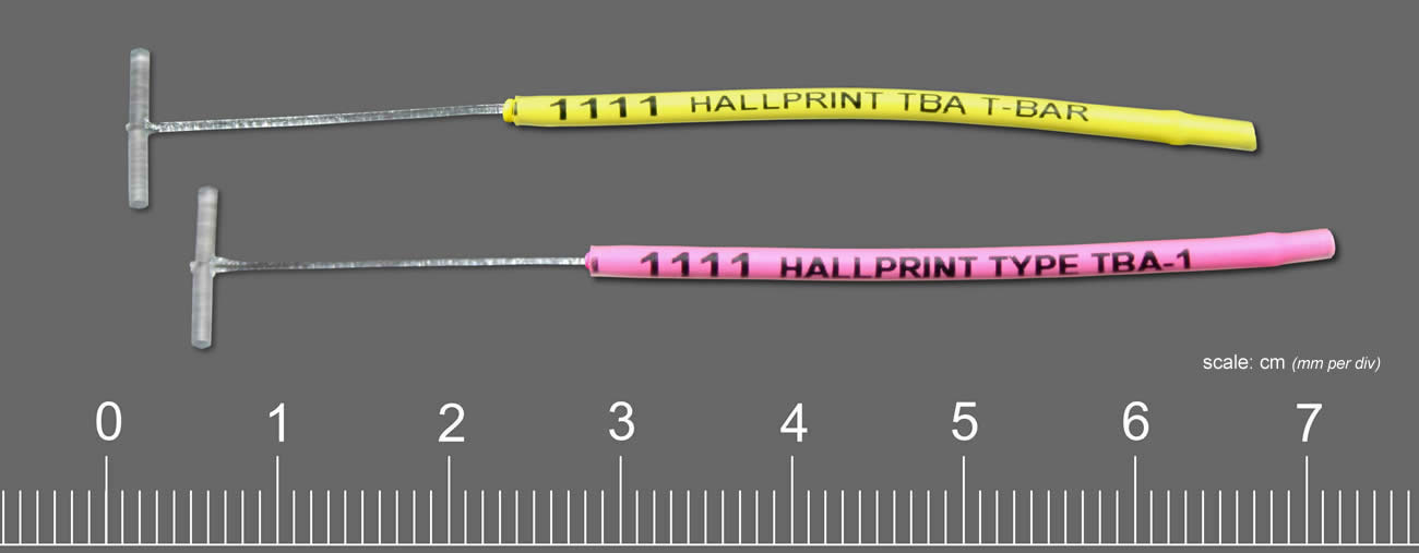 Type TBA Standard anchor T-bar tags