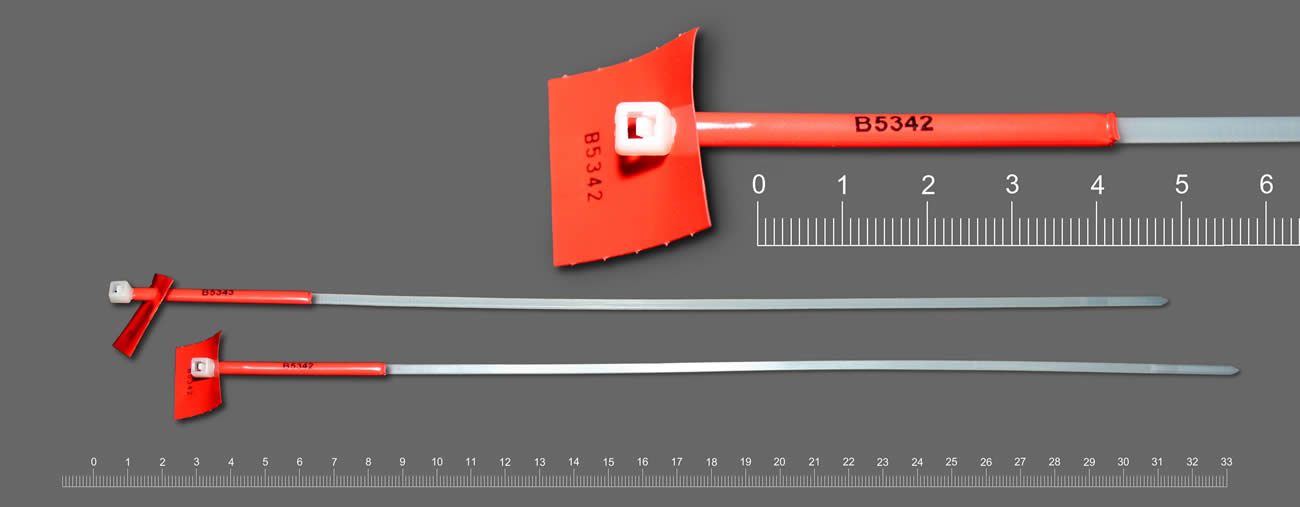 CTXL extra long tag with removable label system (as used by SPC for tuna sampling)