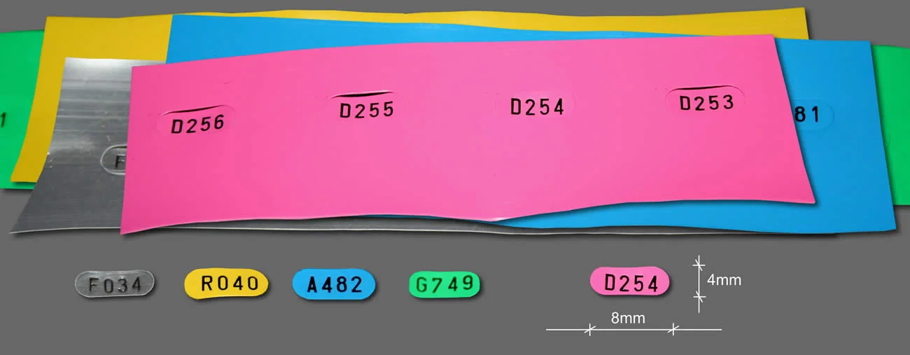 Glue-on Shellfish Tags