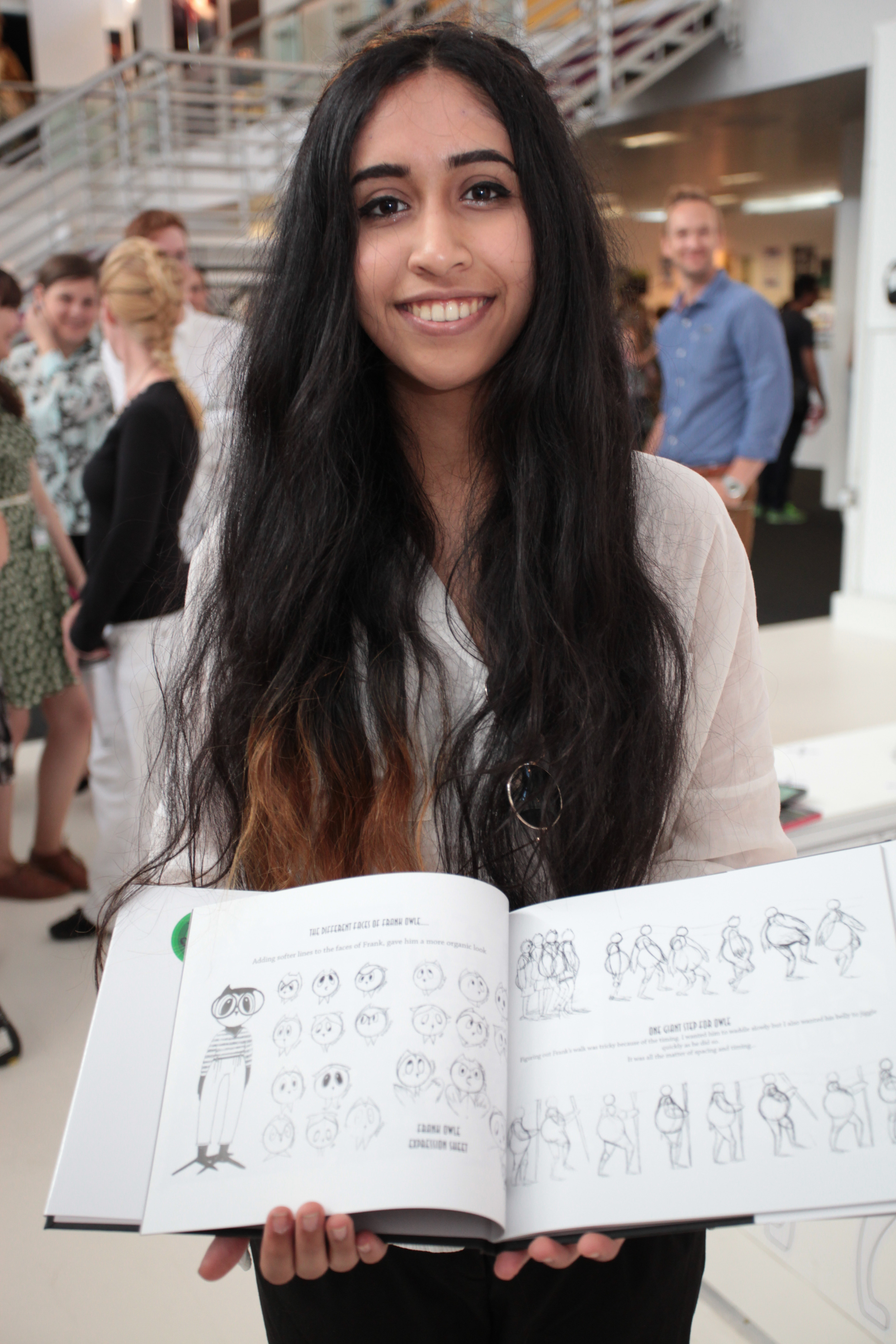 Urvashi Lele, winner of the New Designers 2014 Judges' Choice for An Interview With The Owl & The Pussy Cat