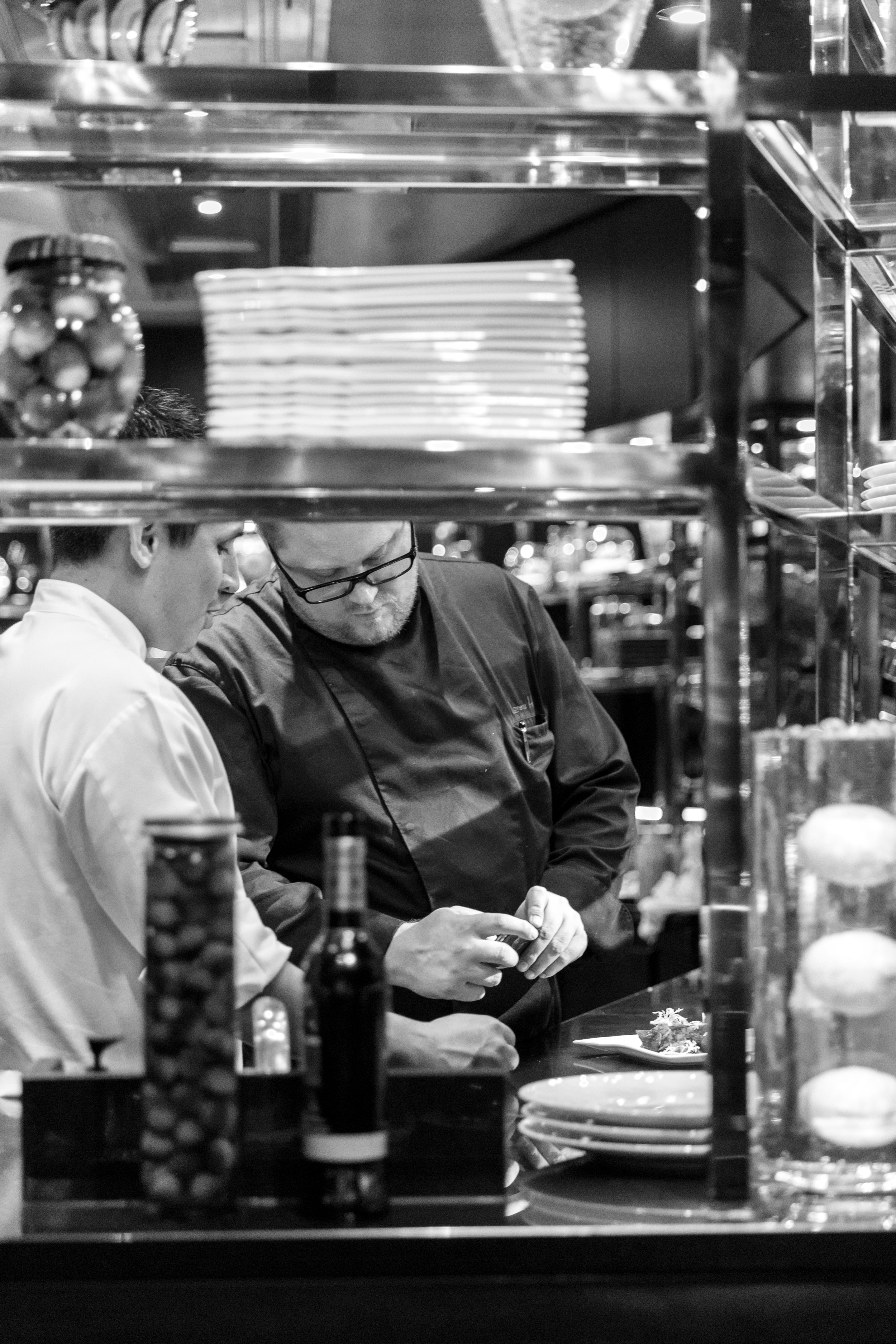 Even head chefs take food pictures