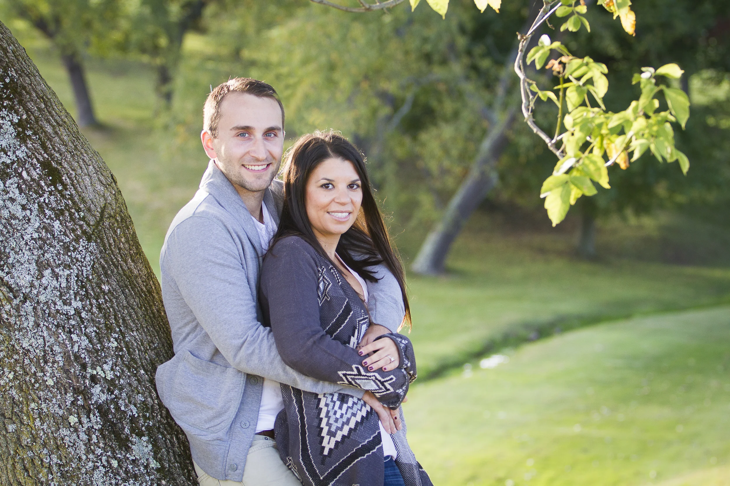 An autumn engagement with Chelsea and Amante