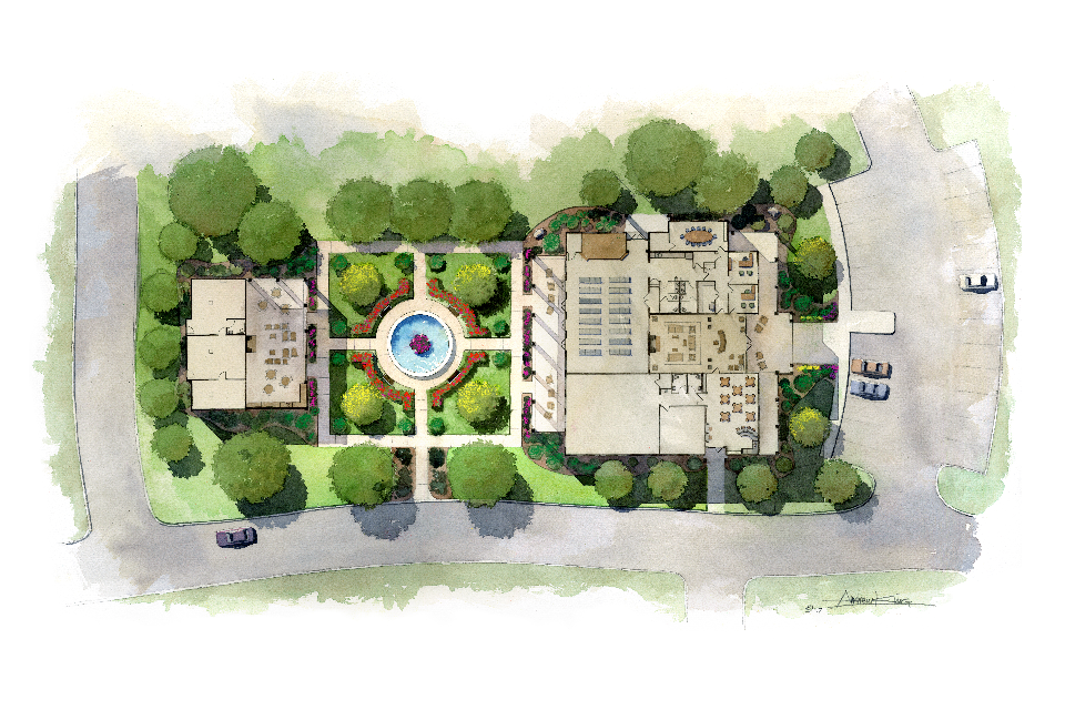 Pucciano & English - Forsyth Senior Housing Clubhouse floor plans.png