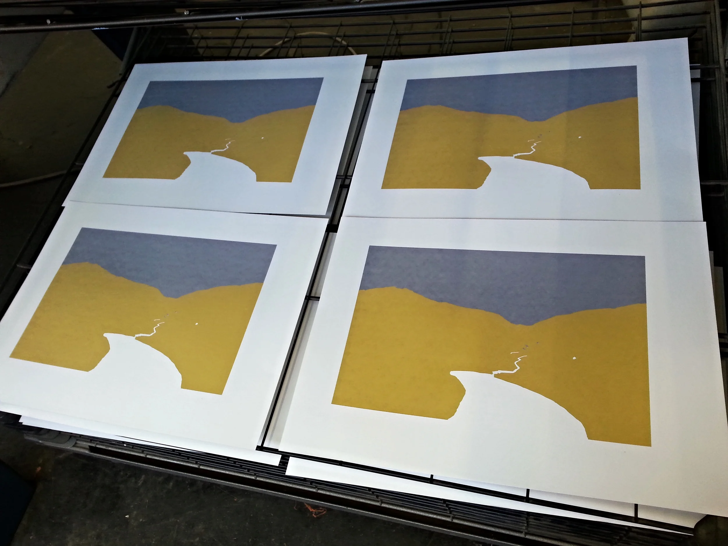 2nd layer printed