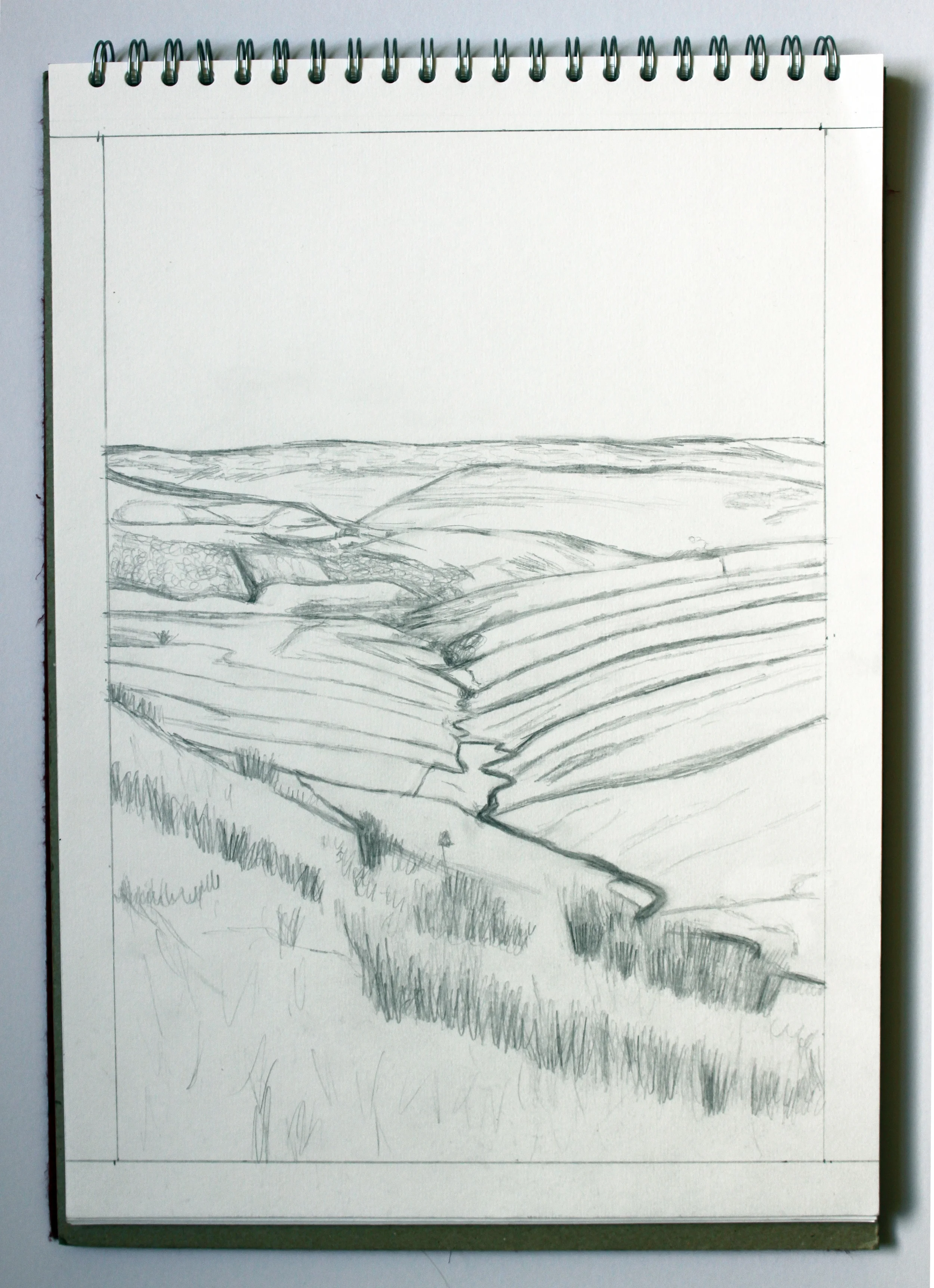 From a sketch