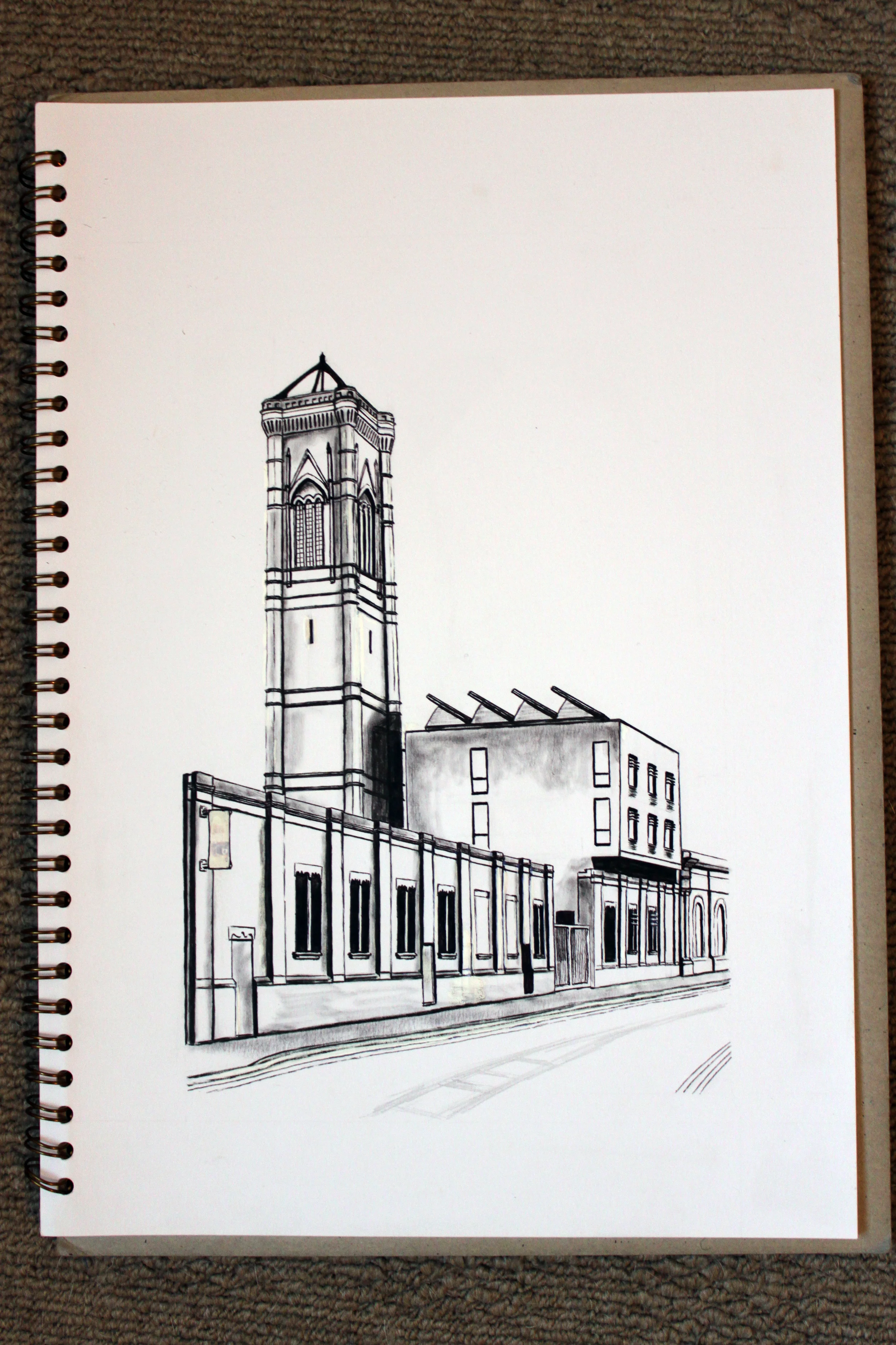 From a drawing