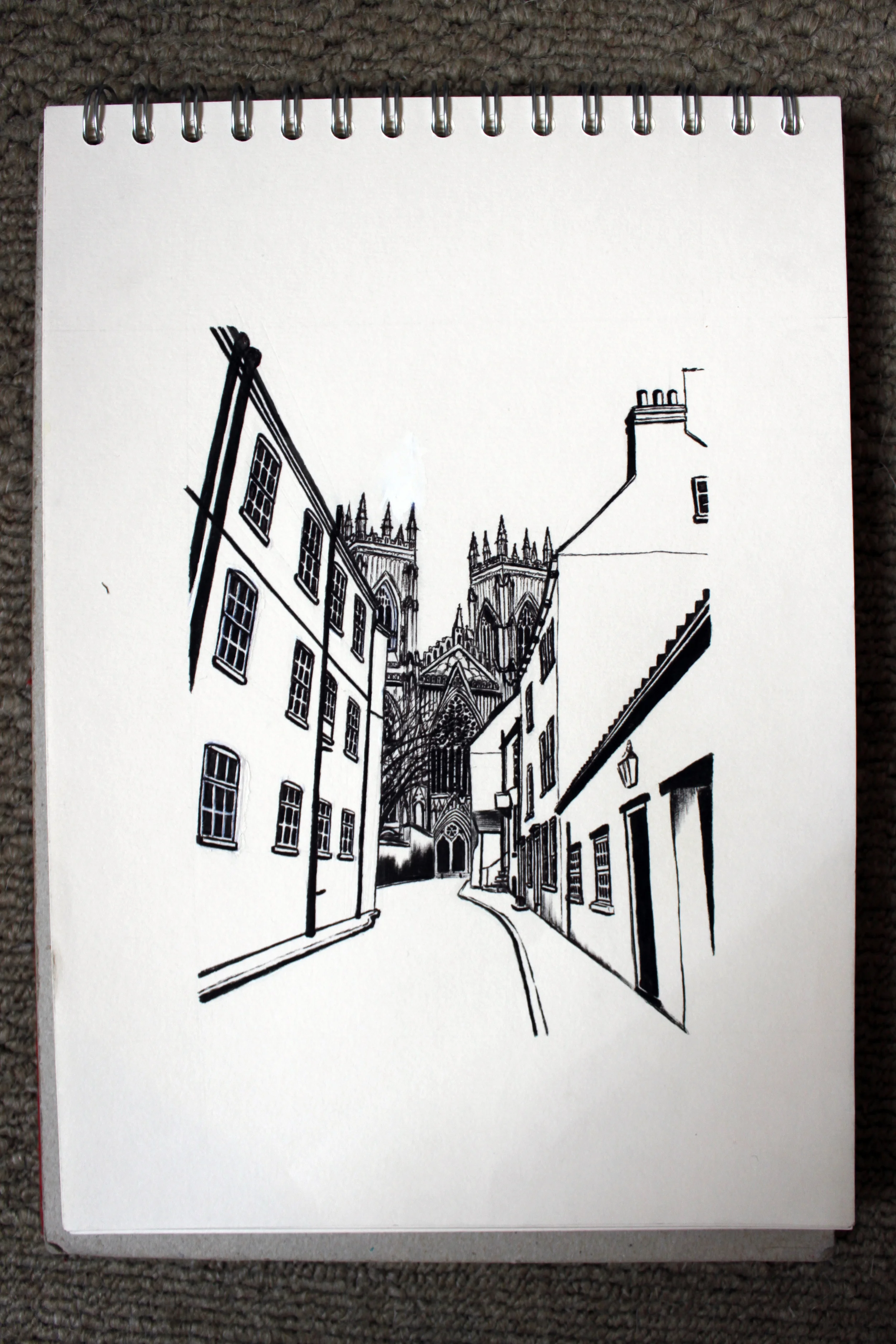 From a drawing