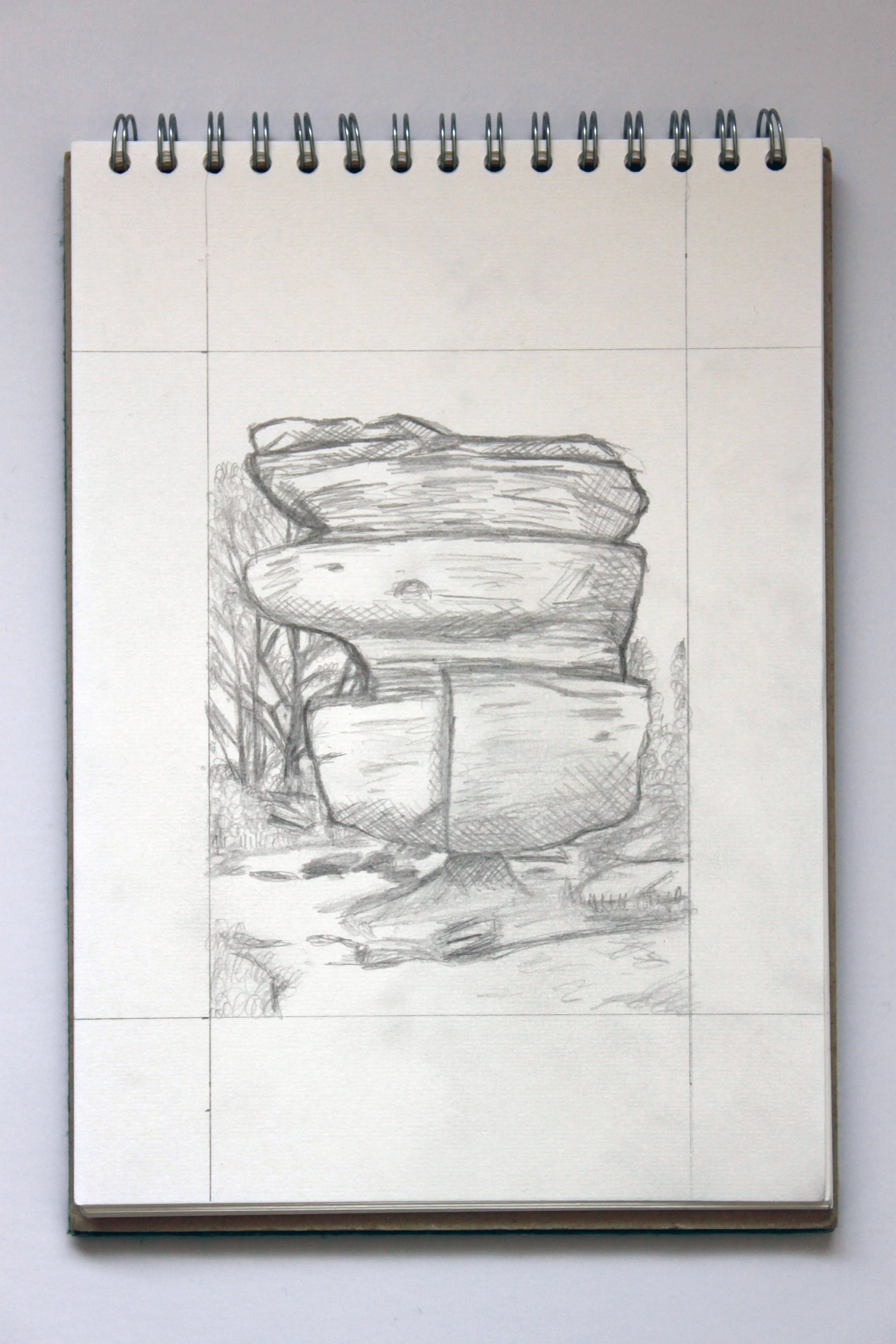 Sketch for the drawing