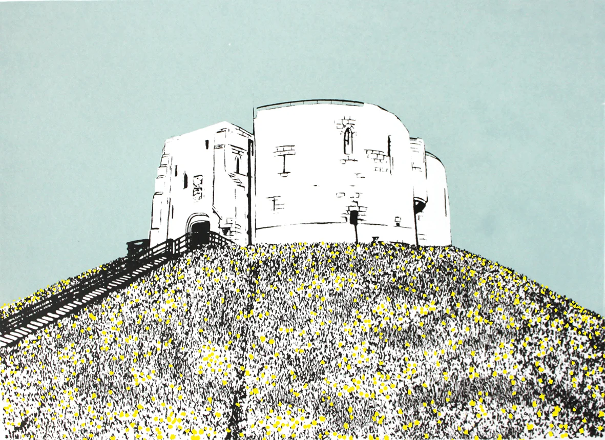 Clifford's Tower with Daffodils 1mb.jpg