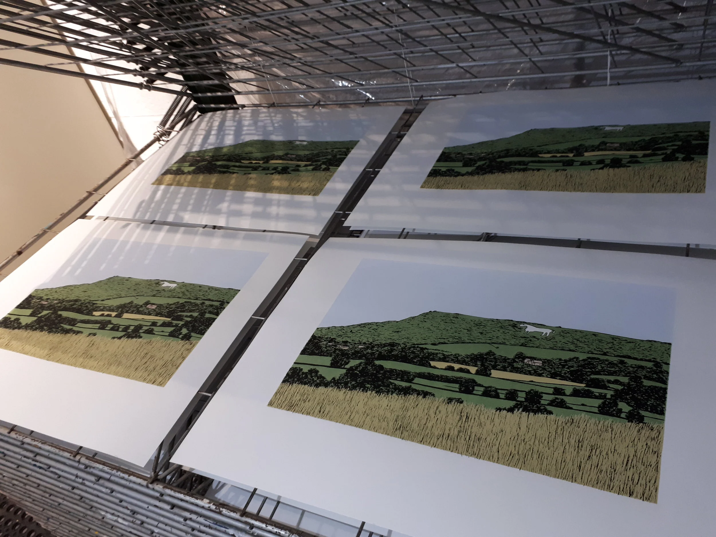 On the drying rack