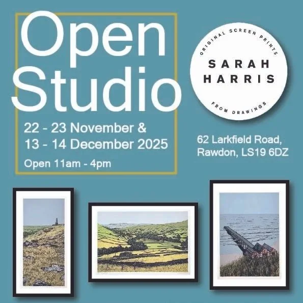 Sarah Harris Prints Open Studio - November, Rawdon 