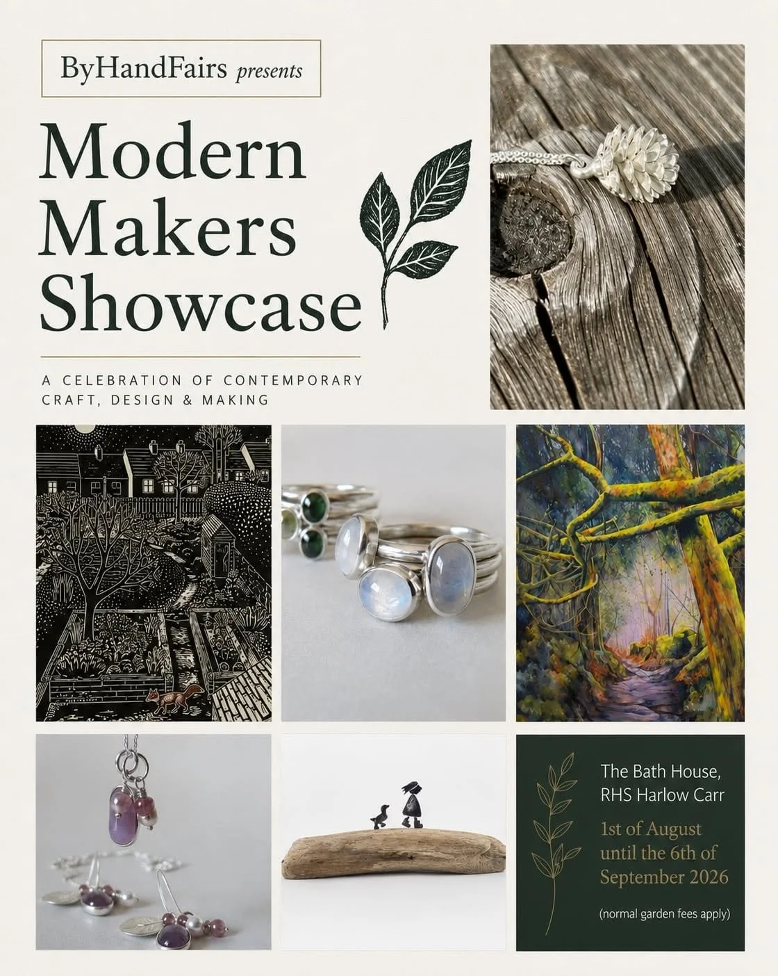 Modern Makers, By Hand at RHS Harlow Carr 2026