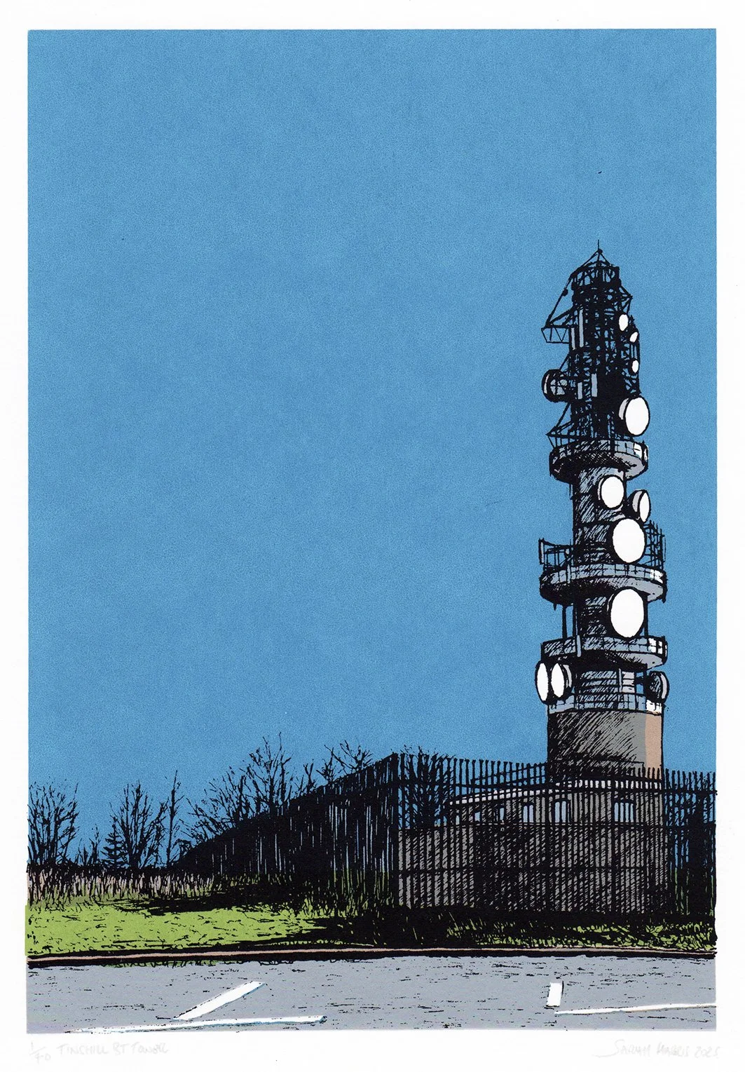 Tinshill BT Tower, Leeds