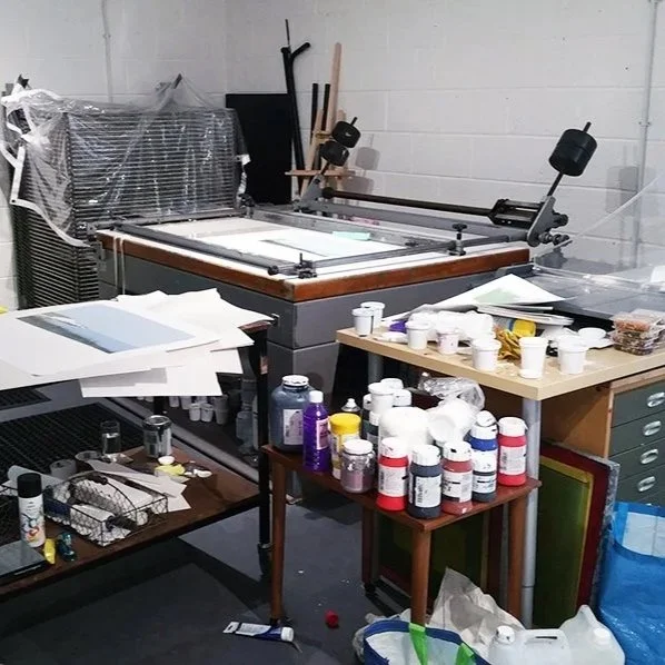How I found my Studios, and Created a Screen Printing Workshop
