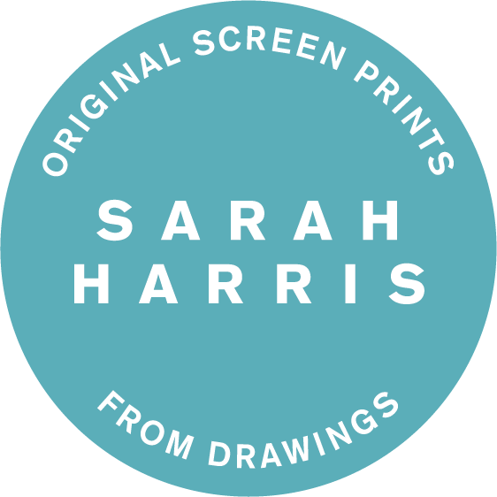 Yorkshire Landscape Art Screen Prints by Sarah Harris