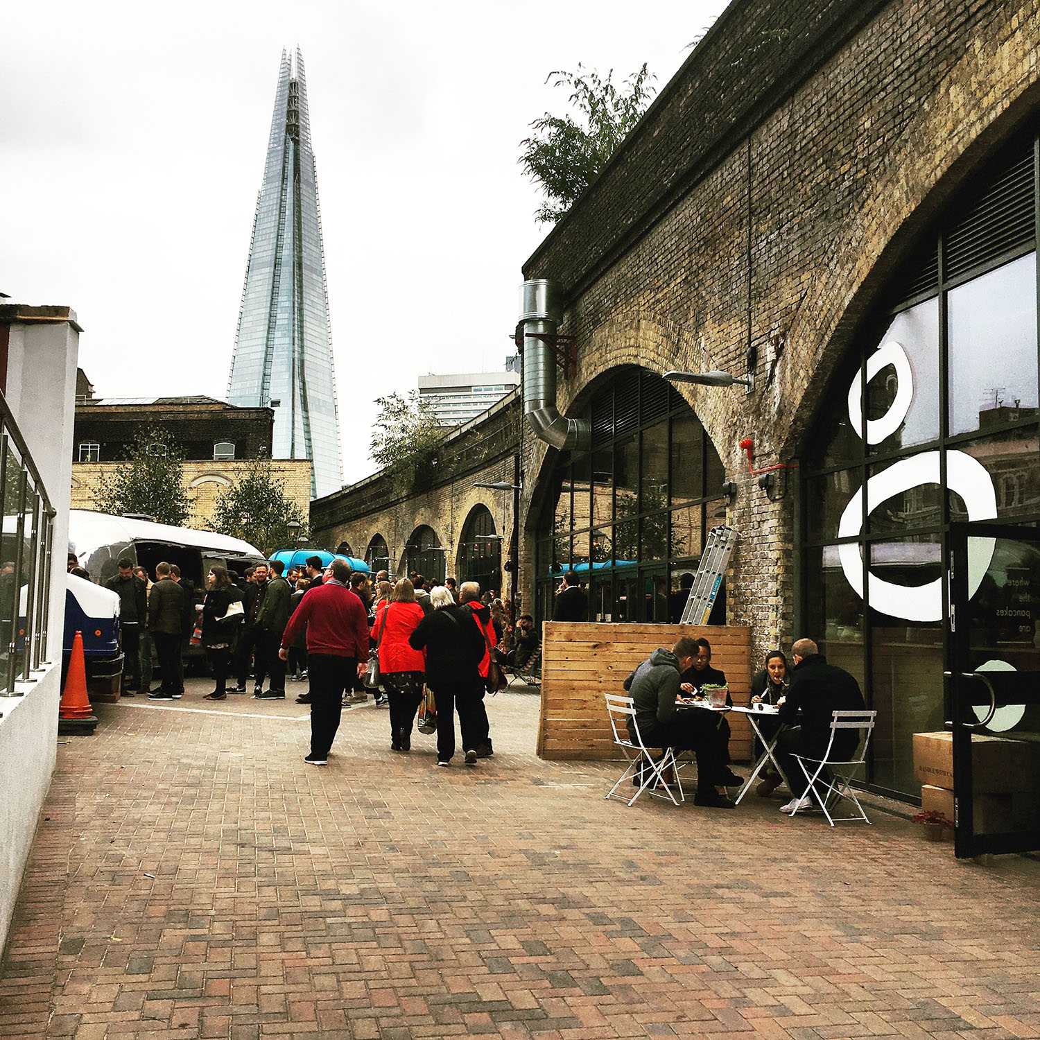Friday lunchtime on the Low Line 