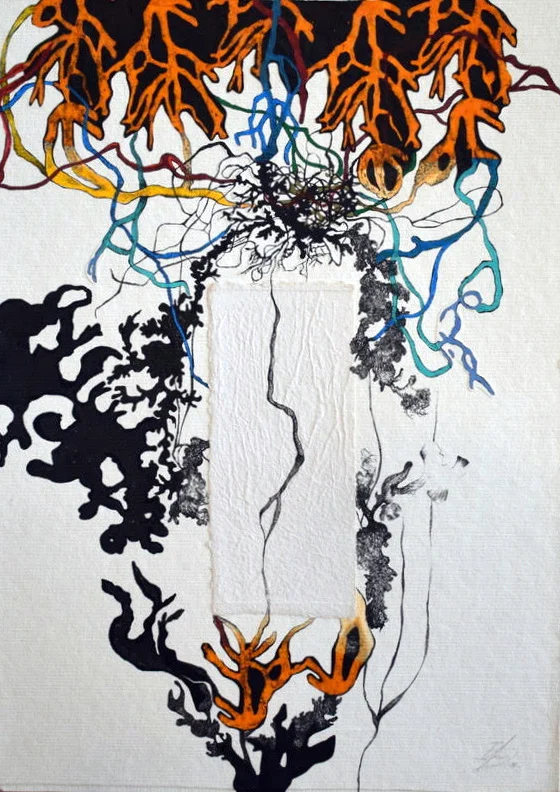 Après la marais , 60x70cm