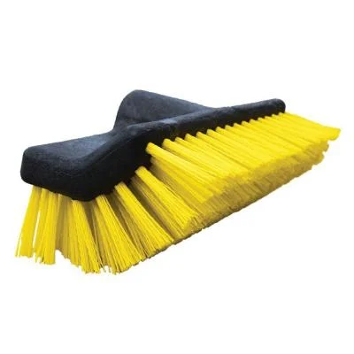 Attach to extension pole. Excellent for getting the right angle to remove moss or pull debris down from your roof valleys. Durable.