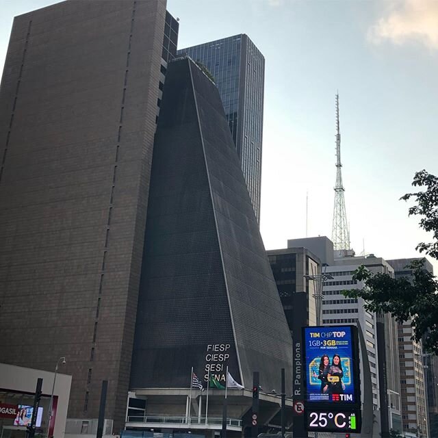 #saopaulo fieldwork. Like thebuildings -and then there is the temperature