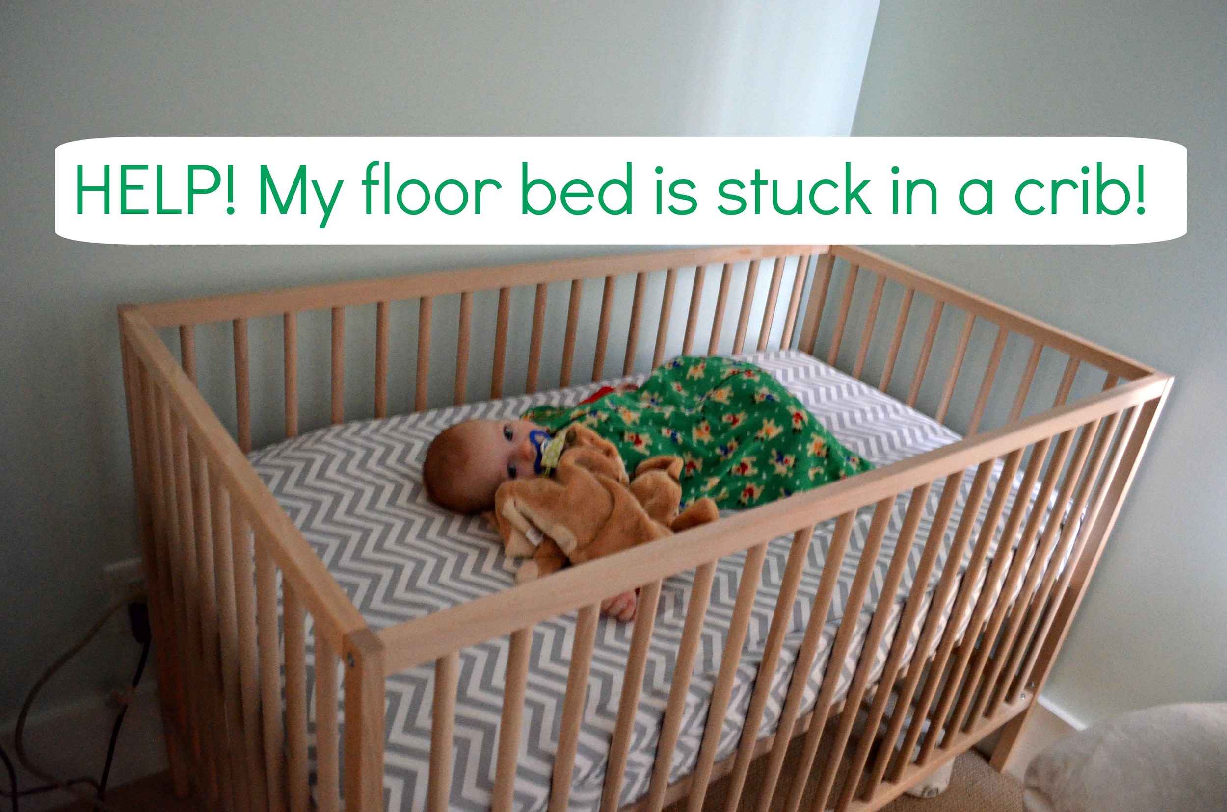 A Montessori Floor Bed And Baby Sleep Problems Cando Kiddo