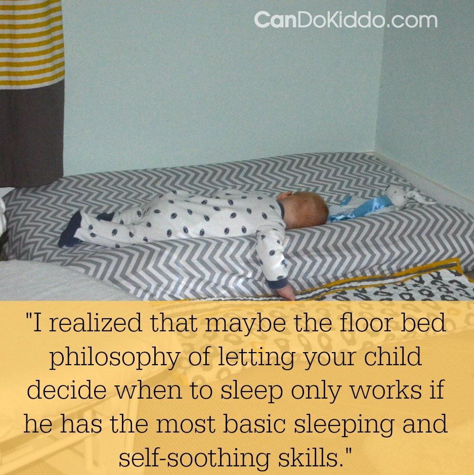 A Montessori Floor Bed And Baby Sleep Problems Cando Kiddo