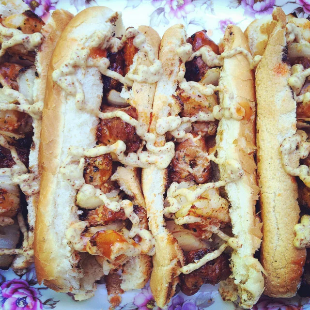 Cajun Andouille Kebabs