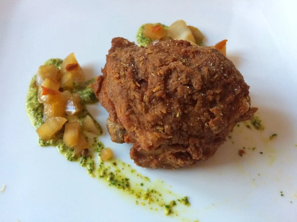 Hot Fennel Fried Chicken