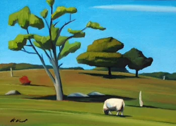 "Re-Thinking the Plan" Oil on Canvas H 10in x W 12in Price $795.00
